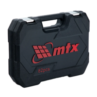 Asboblar to'plami, 1/2", 1/4", CrV, plastik quti, 82 dona. MTX-TRI D ALLIANCE