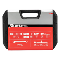 Asboblar to'plami, 1/2", CrV, plastik quti, 32 dona. MTX