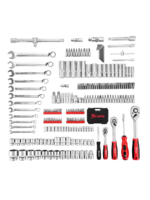 Asboblar to'plami, 1/2", 3/8", 1/4", CrV, plastik quti, 216 dona. MTX