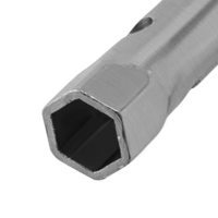 Quvurli rozetkali kalit 8 x 10 mm, galvanizli Matrix-TRI D ALLIANCE