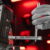 Quvurli rozetkali kalit 8 x 10 mm, galvanizli Matrix