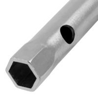 Quvurli rozetkali kalit 10 x 12 mm, galvanizli Matrix