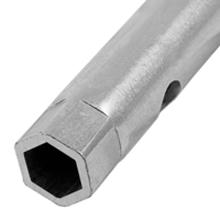 Quvurli rozetkali kalit 10 x 12 mm, galvanizli Matrix