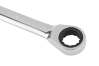 Kombinatsiyalangan kalit, 19 mm, CrV, ilmoqli, oynali xrom. MTX