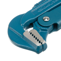 Tutqichli quvur kaliti № 0, 3/4", zarb qilingan, "L" turi. Sibirtech