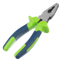 Kombinatsiyalangan pense, 180 mm, ikki komponentli tutqichlar. Sibirtech