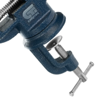 Skameykaga o'rnatilgan, 50 mm jag' kengligi va anvilli aylanma dastgohli tirgak. Sibirtech