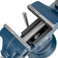 Skameykaga o'rnatilgan, 65 mm jag' kengligi va anvilli aylanma dastgohli tirgak. Sibirtech