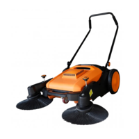 Ручная подметальная машина TVX RT920F-CLEAN MARKET UT