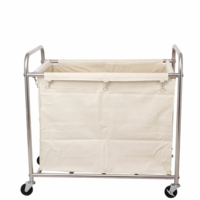 Прямоугольная прачечная тележка/тележка для стирки D-026