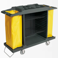 Гостиничная тележка большой вместительности-CLEAN MARKET UT