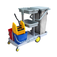 Многофункциональная уборочная тележка D-11D-CLEAN MARKET UT