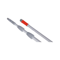 Алюминиевая телескопическая рукоятка для мытья окон, трех-секционная Bayersan-CLEAN MARKET UT