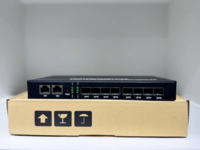 Неуправляемый коммутатор 8 SFP + 2 Gigabit Uplink-FIBRALIDER