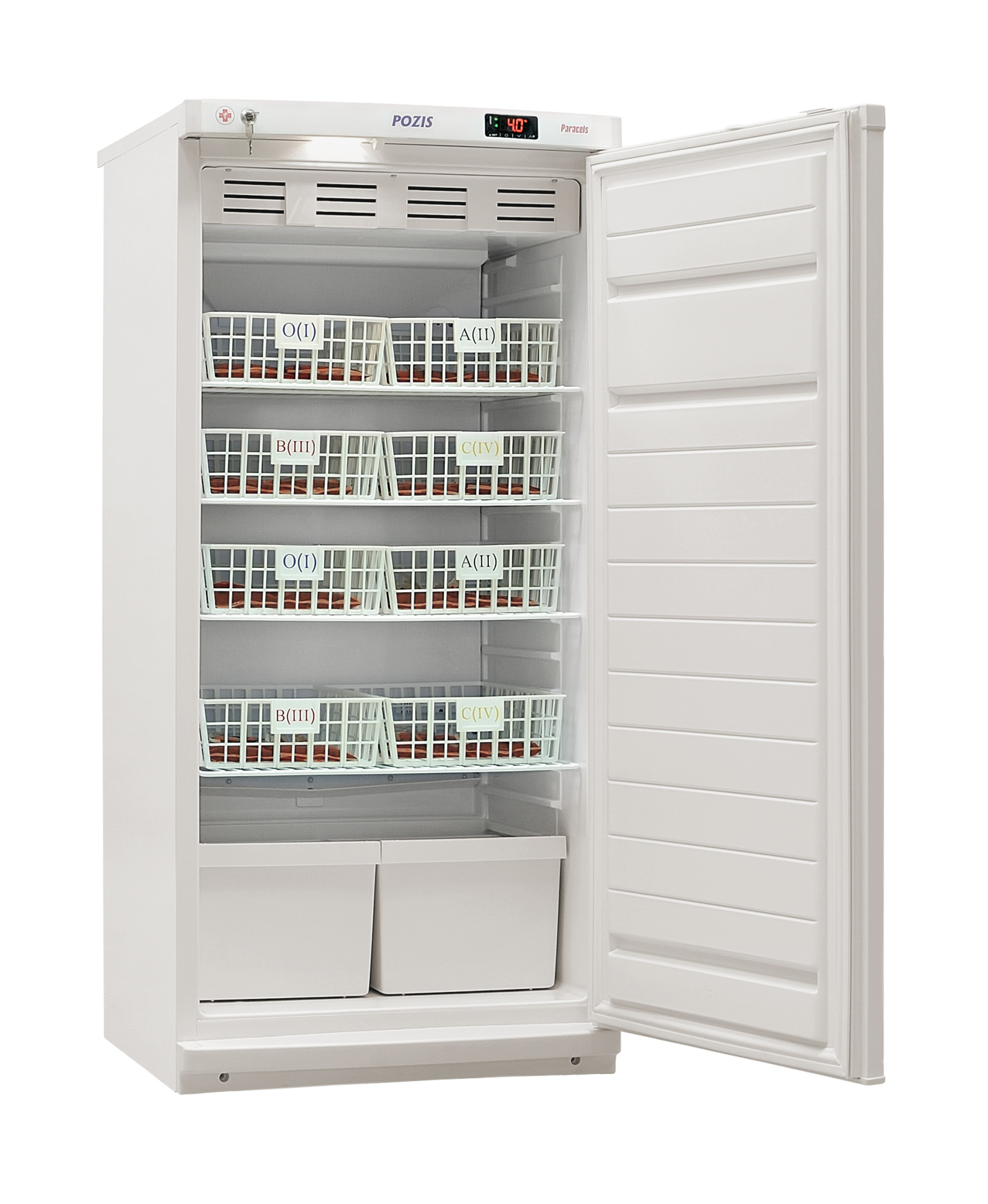 Медицинский холодильник для хранения крови ХК-250-1 POZIS