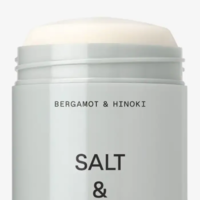 Дезодорант повышенной эффективности без алюминия Salt & Stone Bergamot & Hinoki