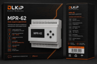 Реле комплексной защиты трехфазных электродвигателей MPR 62 | Контроль напряжения, тока, температуры | DLKIP Electronics