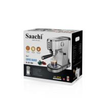 Кофеварка Saachi NL-COF-7064 3 в 1 с 20-барным итальянским насосом ULKA 1550 Вт