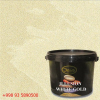 Illusion White Gold Иллюзион Вайт Голд декоративная краска Эльф Decor 5кг