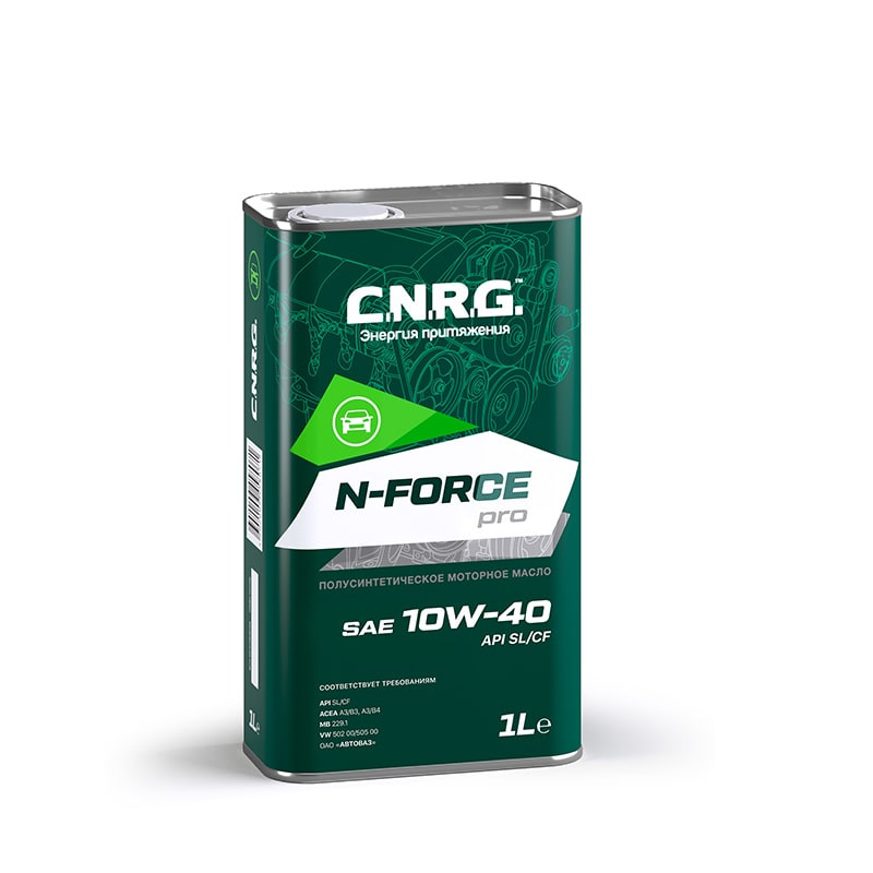 C.N.R.G. N-FORCE PRO 10W40 SL/CF моторное масло (1)