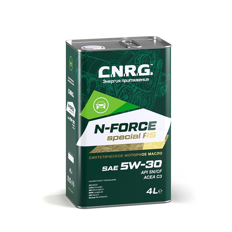 C.N.R.G. SPECIAL RS 5W30 SN/CF синтетические масло (4) Dexos2