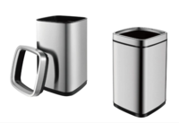 Урна для мусора, квадратная 30л-Sayina Stroy