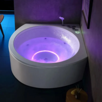 Угловая джакузи ванна, Myguess Sanitary